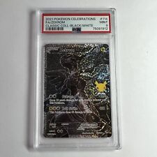 Pokemon Celebrations Zekrom 114 Full Art HOLO 25th Anniversary + Top Loader