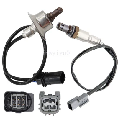 For 2017-19 Hyundai Sonata For Kia Optima 2.4L 2pcs Oxygen O2 Sensor Upper+Lower - Image 1 of 4