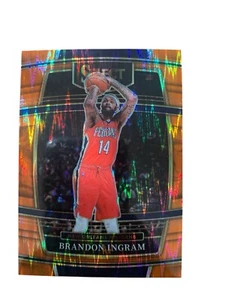 2021-22 Panini Select - Concourse Orange Flash Prizm #99 Brandon Ingram - Imagen 1 de 7