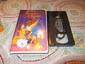 Beauty and the Beast 1992 Original VHS Walt Disney Black Diamond Classics Movie - Picture 1 of 2