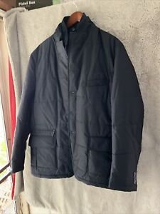 Piattelli Barneys NY $995 New With Tags Luca Navy Puffer Style Jacket size 46