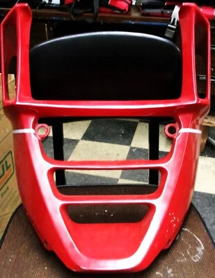 Used- Kawasaki 1985 Ninja 900R Lower Front (radiator/grill) Fairing, #55028-5144 - Image 1 of 4