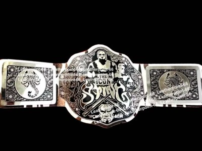 Cinturón de campeonato de peso pesado Sting Big Gold personalizado título de lucha libre 2 mm latón Foto 1 de 3