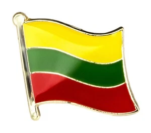 Lithuania Flag Lapel Pin Badge - Picture 1 of 2