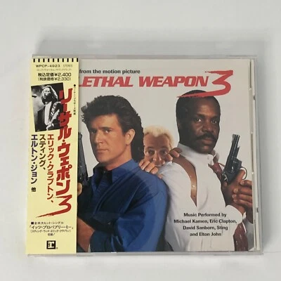 LETHAL WEAPON 3 / O.S.T.  Soundtrack Michael Kamen Japan CD WPCP-4923 w/ Obi  (2 - Image 1 of 4