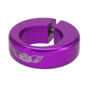 BMX Seat Clamp SE Bikes Champ Clamp 31.8 for 27.2 post - Purple - Picture 1 of 1