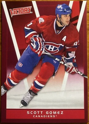 2010-11 Upper Deck Victory Red Scott Gomez #99 Montreal Canadiens - Image 1 of 2