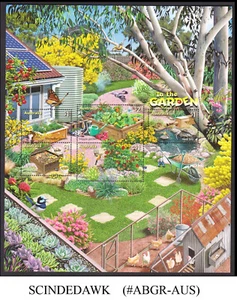 AUSTRALIA - 2019 IN GIARDINO - MIN. FOGLIO COME NUOVO NH - Foto 1 di 2