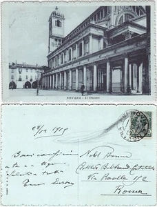 NOVARA - IL DUOMO - VIAGG. 1915 -90031- - Picture 1 of 1