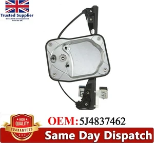 Fits Skoda Fabia Mk2 2006-2014 Front Right Window Regulator Driver Side Panel - Picture 1 of 7