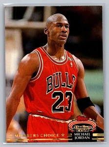 1992-93 Stadium Club Members Choice Michael Jordan #210 - Picture 1 of 2