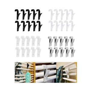 10 Pieces over The Door Hooks Door Multipurpose Heavy Duty Door Hanger Hooks - Picture 1 of 28