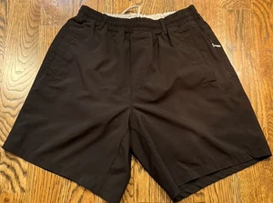 Neu ohne Etikett Freeballers by Meripex Apparel schwarz 8 "sportlich schwarz gefütterte Herrenshorts - Bild 1 von 6