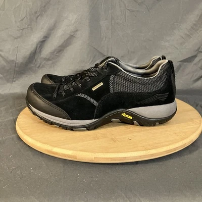 Dansko Paisley Hiking Shoes Women's 6/37 Black Suede Comfort Shoes NO Insoles - Image 1 of 4