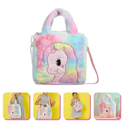  Bambini Bookbag Bookbag Borsa a tracolla colorata Borsa a tracolla Bambini - Image 1 of 4