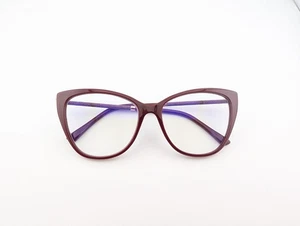 Jimmy Choo Eyeglasses Frames Only, 54-16-140, Burgundy, Made in Italy - Picture 1 of 16