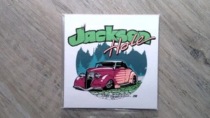 Daytona Trophy Jackson Hole 1989 Rendezvous Auto Plaque 3x3 Inch - Picture 1 of 2