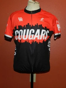 Herren UH Houston Cougars Radfahren/Triathlon Trikot Scudo 3XL durchgehender Reißverschluss - Bild 1 von 9