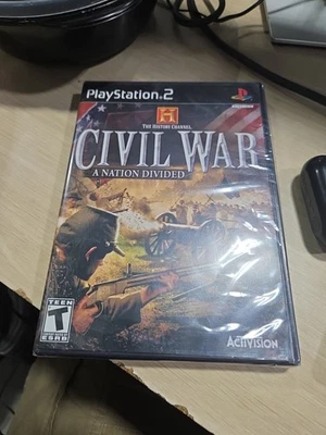 NEW, SEALED SONY PLAYSTATION 2 Civil War - A Nation Divided Game  - Image 1 of 4