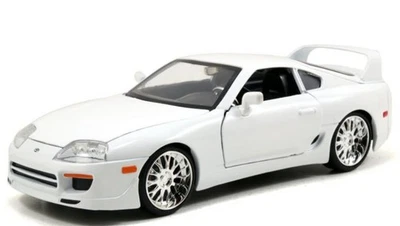 JADA TOYS, TOYOTA Supra 1995 bianco - Veloce e FURIOSO, 1/24,  JAD97375 - Immagine 1 di 4