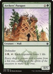Archers' Parapet MTG Khans of Tarkir - Magic the Gathering Card - Picture 1 of 1