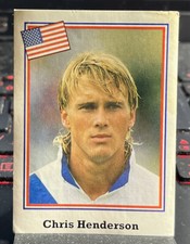 24 - CHRIS HENDERSON - USA - WORLD CUP USA 94 1994 EUROFLASH BROCA FOOTBALL