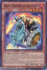WSUP EN047 1ST ED 3X HEAVY KNIGHT OF THE FLAME SUPER RARE CARDS