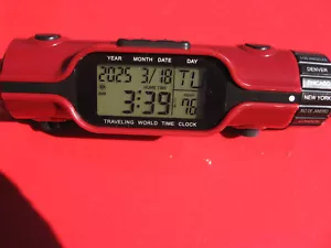 SHARPER IMAGE TRAVEL ALARM CLOCK AND LED LIGHT F3460551 - Picture 1 of 8