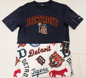 Detroit Tigers Pro Standard Shirt MLB Men's Luxury Athletic All Over Print Sz S - Picture 1 of 6