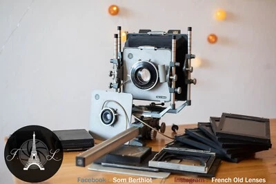 🔥 Juego de cámara Super Cambo 13x18 / 2 lentes Boyer / 13x18 respaldos... 🔥 Foto 1 de 4