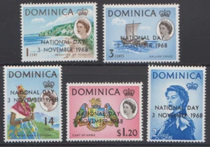 DOMINICA 1968 NATIONAL DAY SC228-231 STAMP MNH - Picture 1 of 1