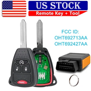 For 2007 - 2013 2014 2015 2016 2017 2018 Jeep Wrangler Remote Key Program Tool - Picture 1 of 8