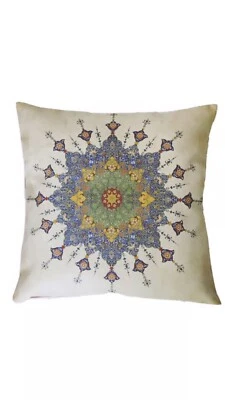 波斯精美天鹅绒枕头 - 15 英寸 x 15 — 第 1/3 张图片