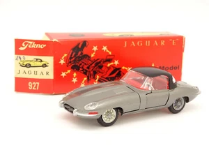 Tekno 1/43 - Jaguar Type E Cabriolet Grey 927 With Box - Picture 1 of 4
