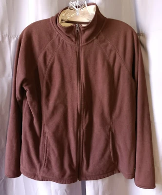 Chaqueta SJB Active Marrón Polar Calor Corporal Cremallera Completa Atletismo Para Mujer Mediana Foto 1 de 4