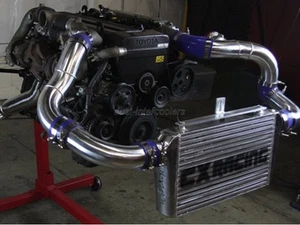 Intercooler Kit For 88–92 Toyota Cressida MX83 1JZ-GTE Single Top Mount Turbo - Bild 1 von 11