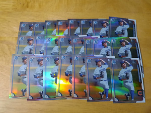 Ryan Kellogg 2015 Bowman Chrome Draft Rookie RC Lot Of 23 All 1st Refractor