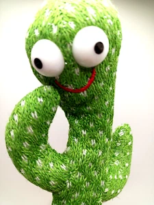 DancingTalking Cactus Toys Singing Mimicking Plush Baby Boys Girls Cat Dog Toy - Picture 1 of 7