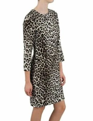 NWT RAG & BONE Animal Leopard Print Silk Sheath Dress  Size 4 - Image 1 of 4