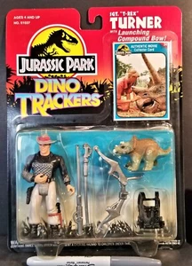 Jurassic Park Sgt T-Rex Turner Dino Trackers Kenner Series 2 Figure 1993 Card#34 - Picture 1 of 24