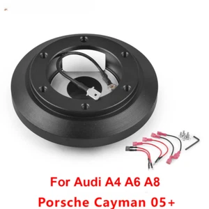 Kit adaptador buje corto volante 180H para Audi A4 A6 A8 Porsche Cayman 05+ - Imagen 1 de 7