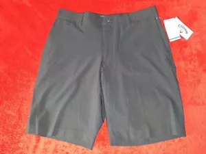 CALLAWAY GOLF MENS 32 BLACK STRETCH SHORTS NEW W/ TAGS - Picture 1 of 9