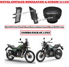 Oil Cooler Guard Combo Pack Of 3 Pcs Fit For Royal Enfiled Himalayan & Scram 411
