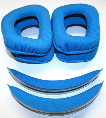 2x Ersatz-Polster-Set für Logitech G430 Gaming Headset auch für G930, G332 - Bild 1 von 4