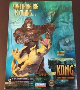 Statue KONG L'ottava meraviglia del mondo ~ Stampa pagina rivista AD 2005 Playmates - Foto 1 di 1
