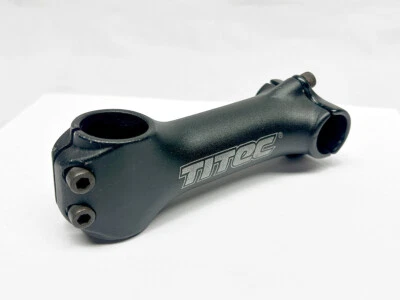 Vintage TITEC Stem 1 1/8” Threadless 25.4mm Clamp Handle Bar Black 115mm Reach - Image 1 of 4