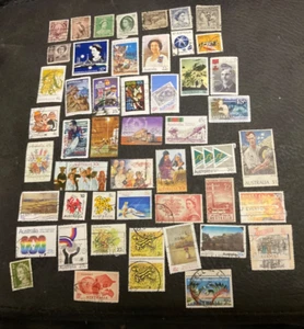 50 x Australian Mixed Stamps - Lot 33A - Picture 1 of 1