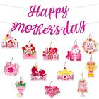 Happy Mother's Day Decorations Happy Mother's Day Rose Gold Glitter Banner an...