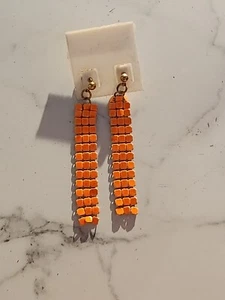 vintage dangle earrings - Picture 1 of 4