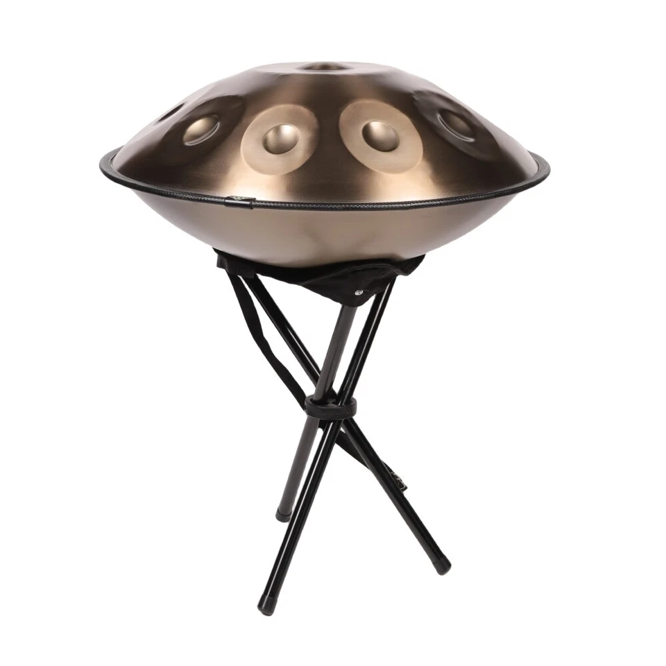 440HZ D Minor 12/10/9 Notes Steel Tongue Drum Percussion Instrument Handpan Drum - Image 1 of 1